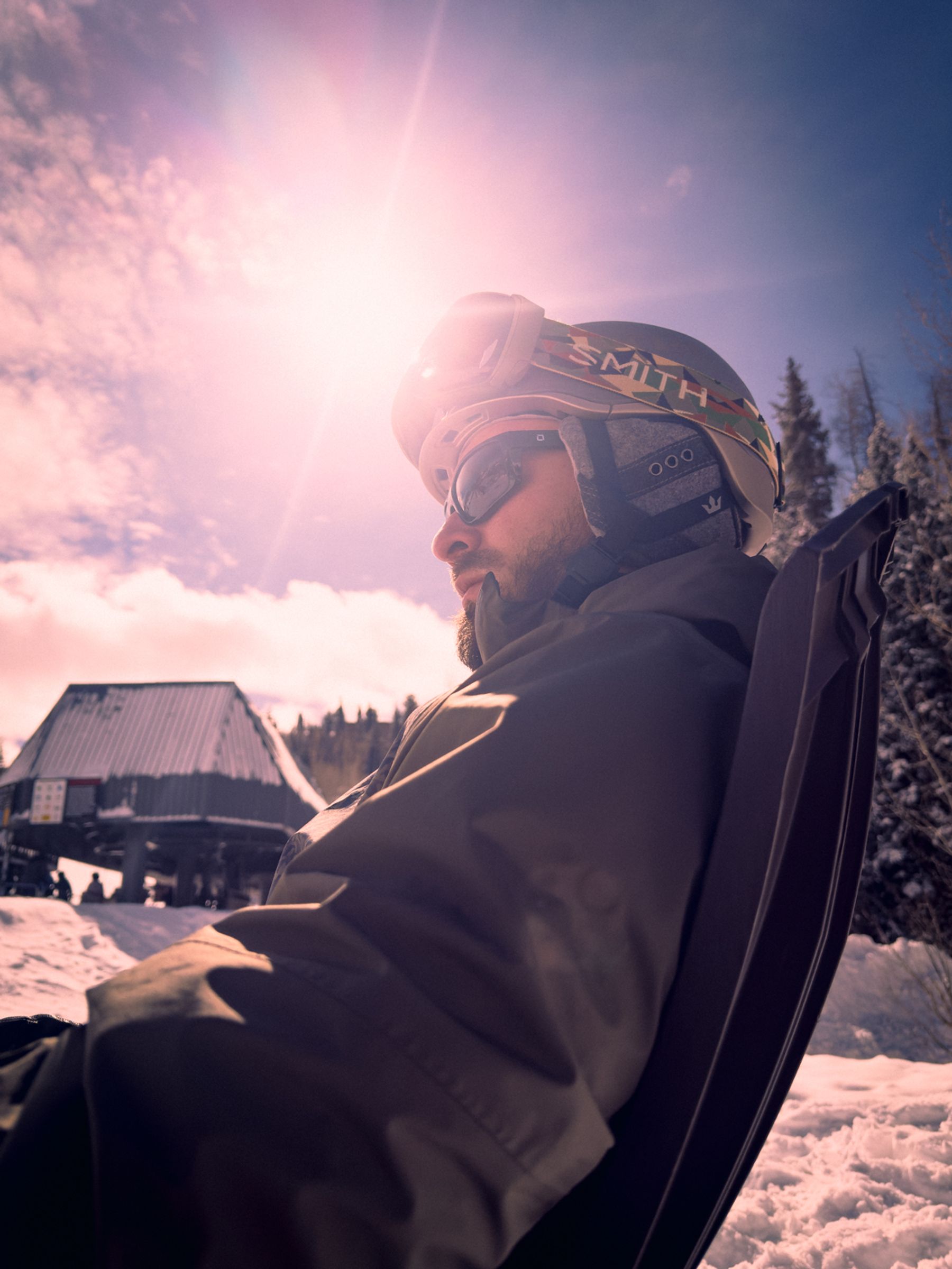 Seth Takes a Break in the Sun